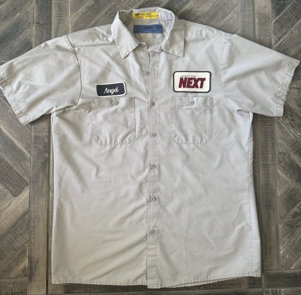 Vintage 1990’s Cintas Work Shirt Anti Racist Action | Size L